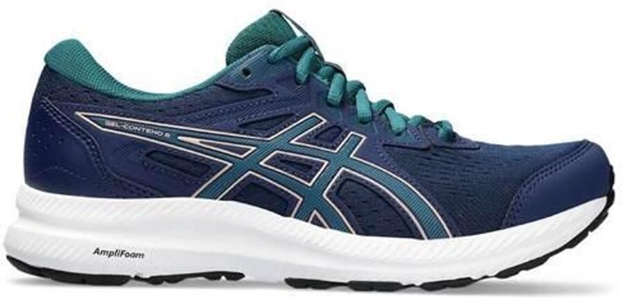 ASICS Gel-contend 8 Hardloopschoenen Blauw 1 2 Vrouw