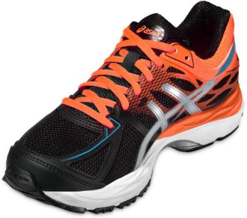 ASICS Gel Cumul GS zwart oranje kids hardloopschoenen
