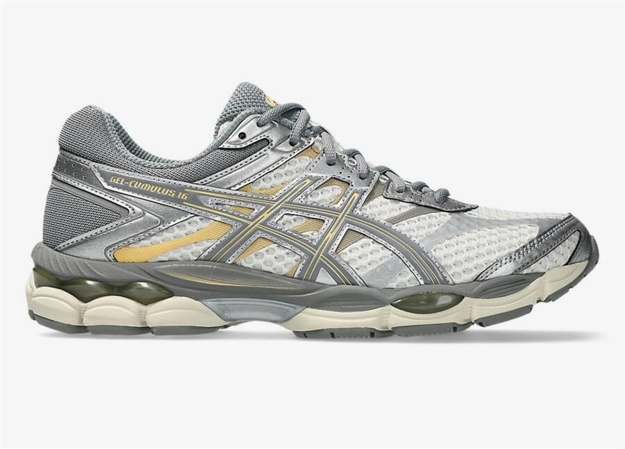 ASICS GEL-CUMUL Hardloopschoenen Crème Kleigrijs (1203A733-101) - Foto 2
