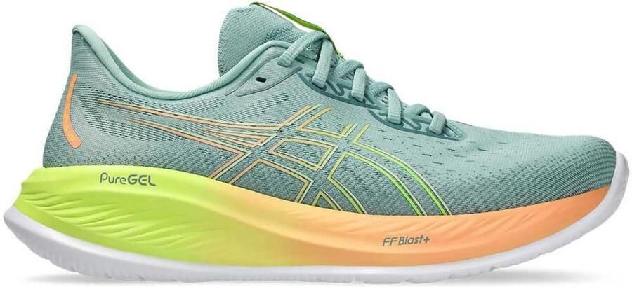 ASICS GEL-CUMUL PARIS Hardloopschoen Licht Celadon Safety Yellow