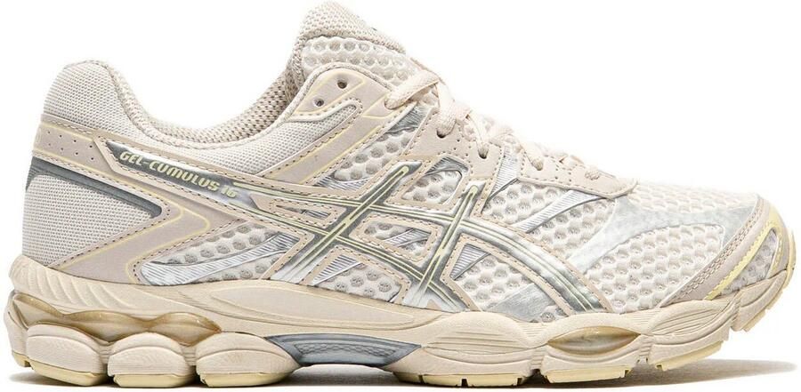 Asics GEL-Cumulus 16 Cream Pure Silver Mesh Unisex