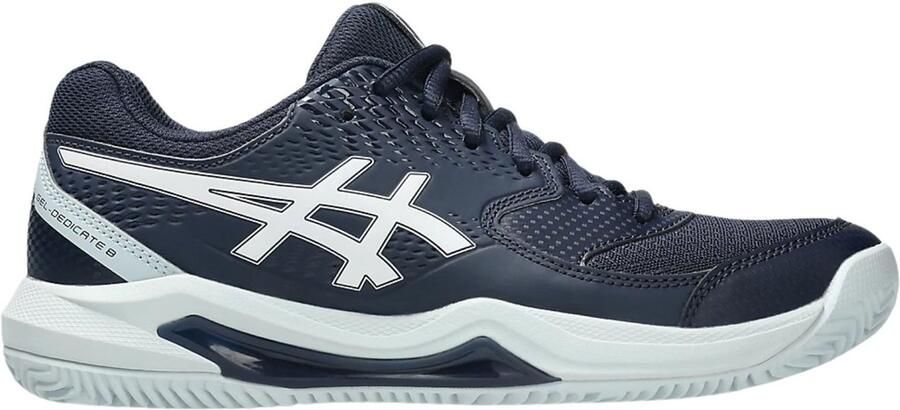 ASICS Gel-Dedicate 8 Clay Tennisschoenen Dames Donkerblauw