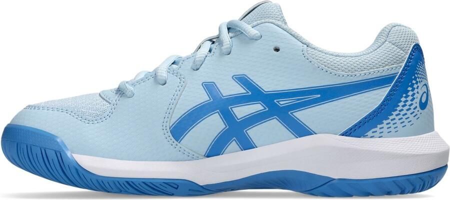 ASICS Gel-dedicate 8 gs Tennisschoenen gravel meisjes Blauw