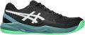 ASICS Gel-Dedicate 8 padelschoenen zwart groen - Zwart