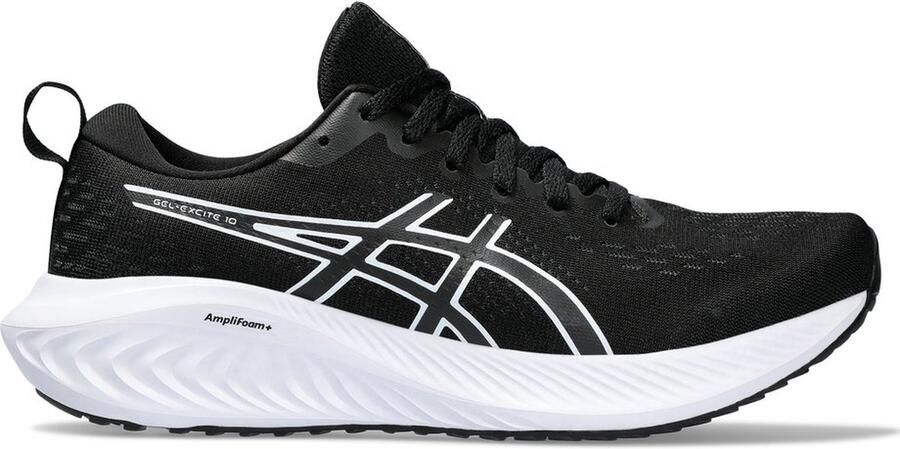 ASICS Gel-Excite 10 Hardloopschoenen Black White Zwart Wit Gel-Excite Hardlopen Dames