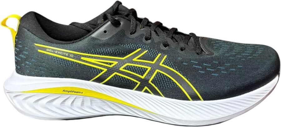 ASICS Gel-Excite 10 Sportschoenen Mannen Zwart Geel Wit
