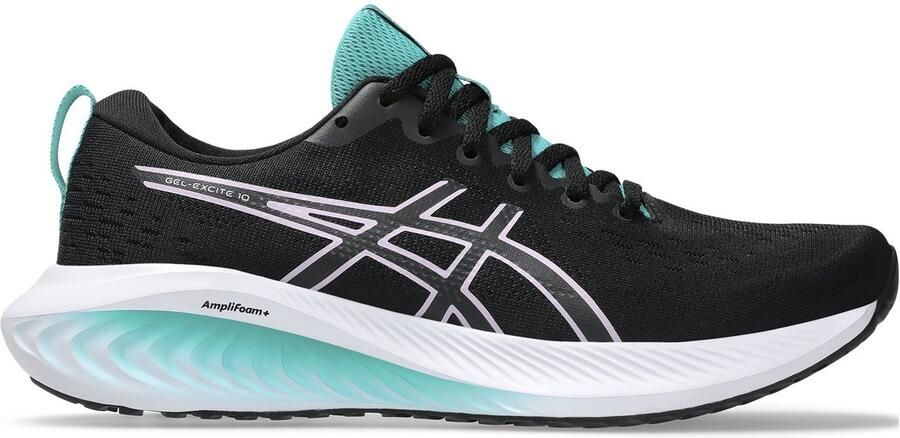 ASICS Gel-Excite 10 Zwart Blauw Roze Hardloopschoenen Dames