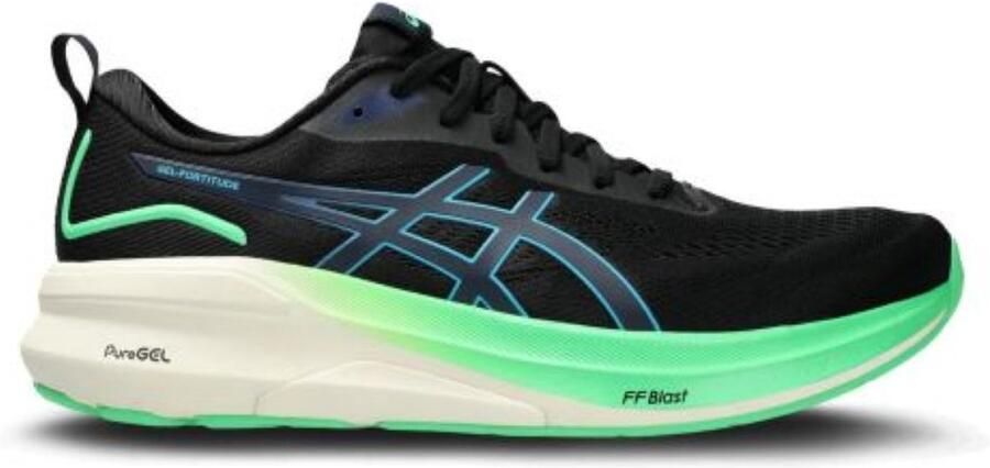 ASICS Gel-Fortitude Men Black Digital Aqua
