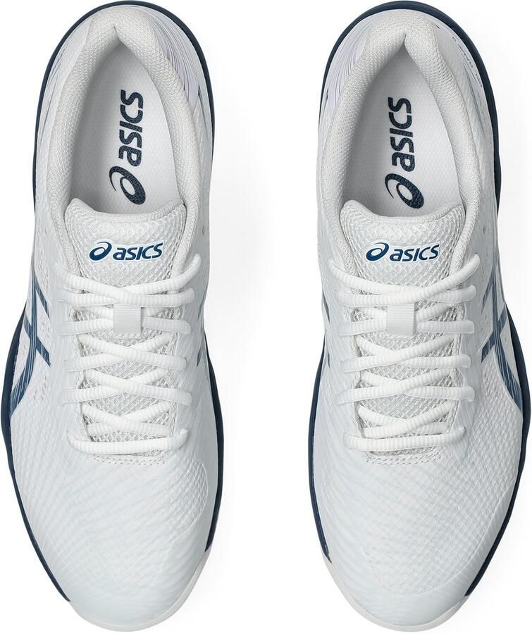 ASICS Gel-Game 9 Clay OC Tennisschoenen White Mako Blue Wit Blauw Gel-Game Tennis Heren - Foto 2