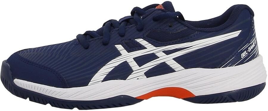 ASICS GEL GAME 9 GS Tennisschoenen Blauw Wit Oranje - Foto 2