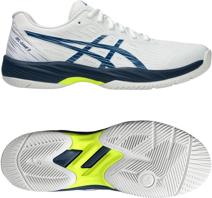ASICS Gel-game 9 padelschoen tennisschoen White Mako Blue