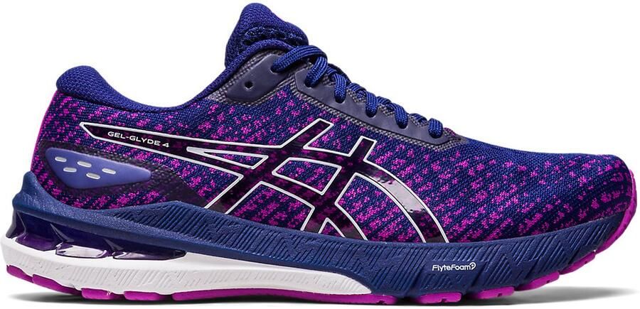 ASICS GEL-GLYDE 4 Dames Hardloopschoenen Blauw Wit
