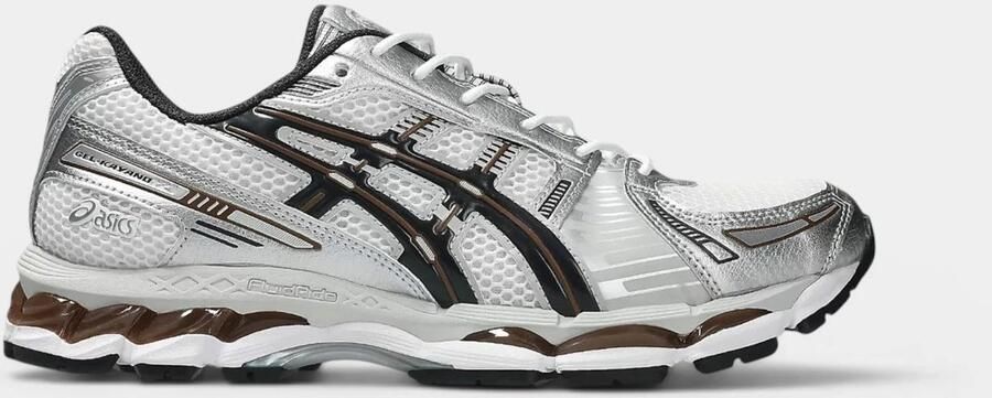 ASICS Gel-Kayano 12.1 White Graphite Grey Brown