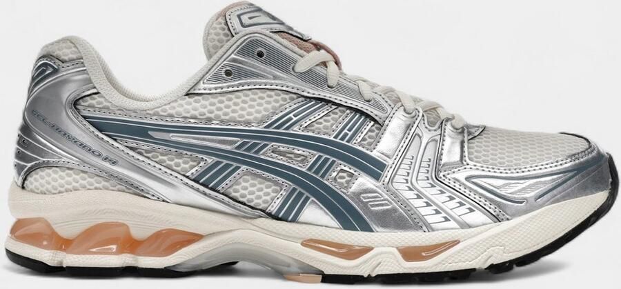ASICS Gel-Kayano 14 Birch Pure Silver Teal Gold