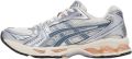 ASICS Gel-Kayano 14 Birch Pure Silver Teal Gold - Zilver