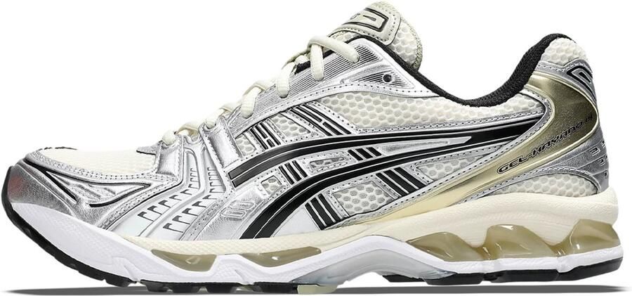 ASICS Sportieve veterschoen 'GEL-KAYANO 14 BIRCH PURE SILVER' ge gde kleuren