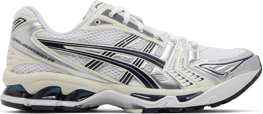 ASICS Gel-kayano 14 Schoenen Wit Maat: 39.5 Textil Foot Locker