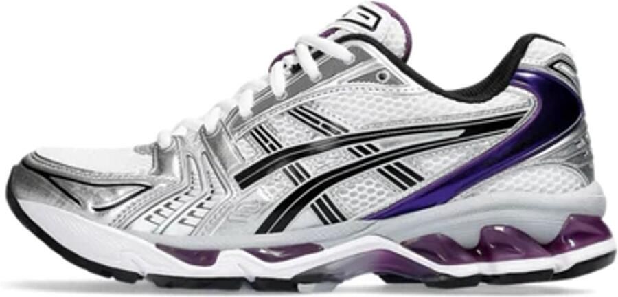 ASICS Wit Donkere Druif Retro Sneaker Multicolor Heren