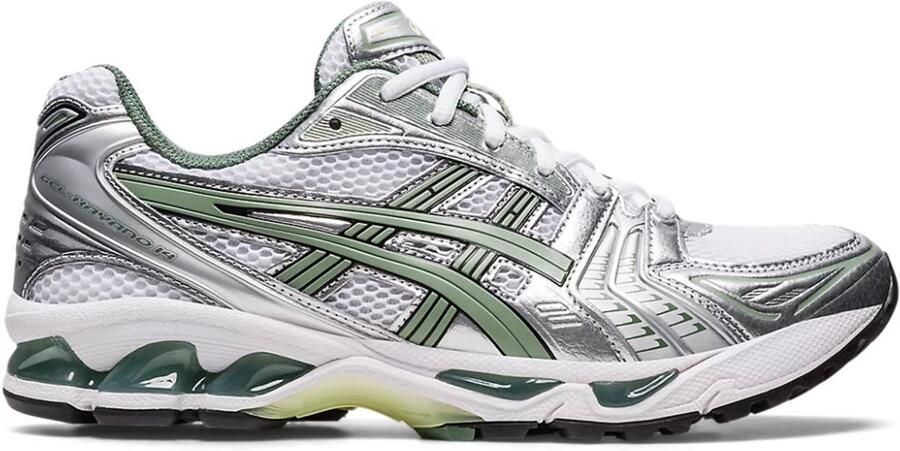 ASICS Lage Sneakers Gel-Kayano 14 White Pure Silver Slate Grey Sage