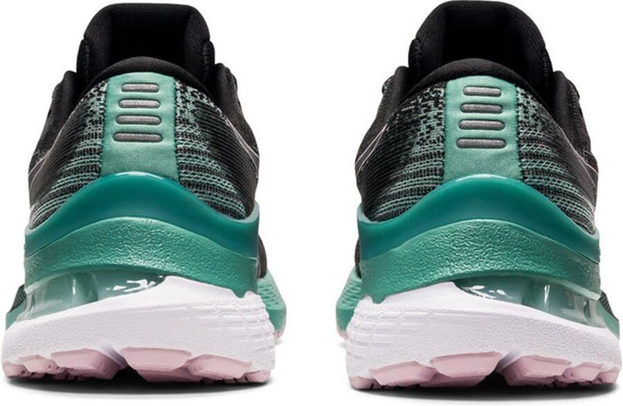 ASICS GEL-Kayano 28 Dames Sportschoenen Hardlopen Weg zwart groen - Foto 3