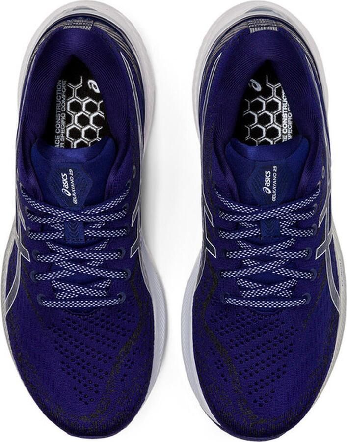 ASICS GEL-Kayano 29 Dames Sportschoenen Hardlopen Weg donkerblauw - Foto 3