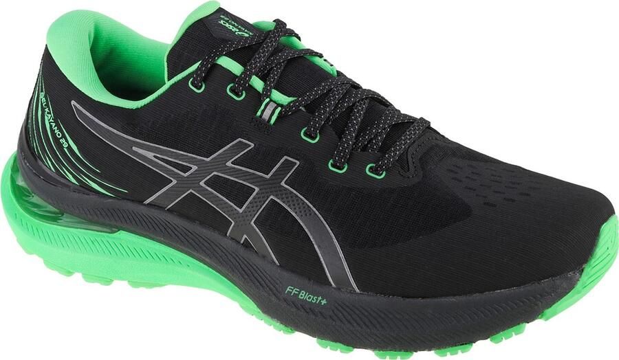 ASICS GEL-Kayano 29 Lite-Show Heren Sportschoenen Hardlopen Weg zwart groen - Foto 6