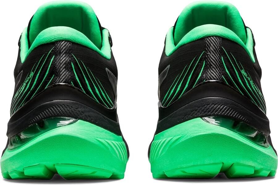 ASICS GEL-Kayano 29 Lite-Show Heren Sportschoenen Hardlopen Weg zwart groen - Foto 4