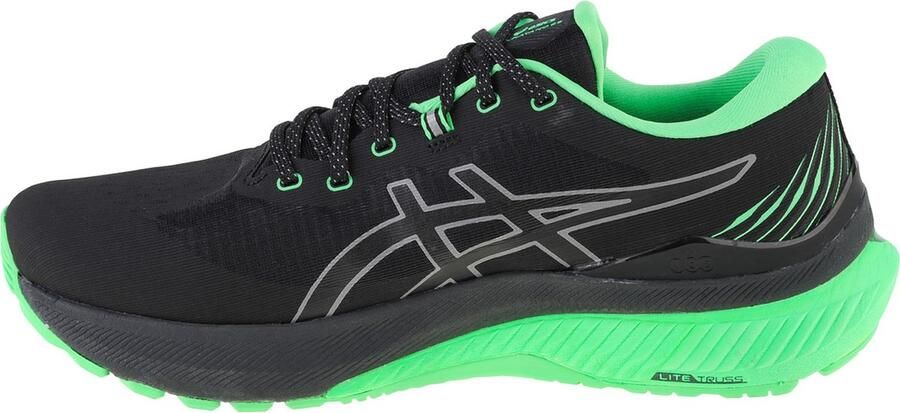 ASICS GEL-Kayano 29 Lite-Show Heren Sportschoenen Hardlopen Weg zwart groen - Foto 11