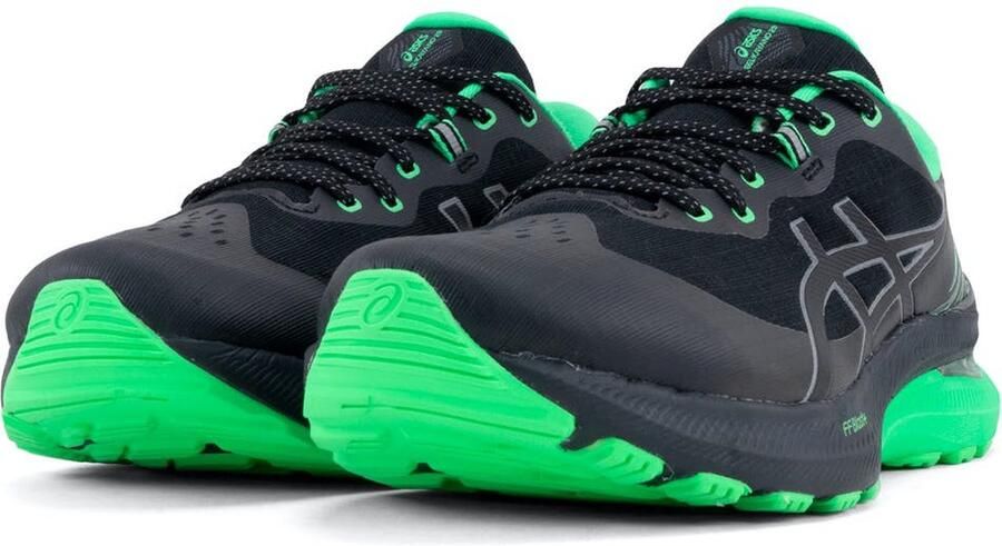 ASICS GEL-Kayano 29 Lite-Show Heren Sportschoenen Hardlopen Weg zwart groen - Foto 8