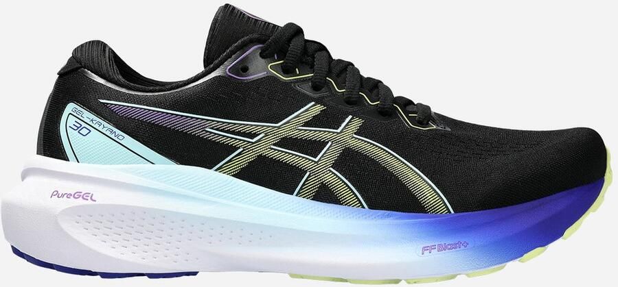 ASICS Gel-kayano 30 Hardloopschoenen Zwart 1 2 Vrouw