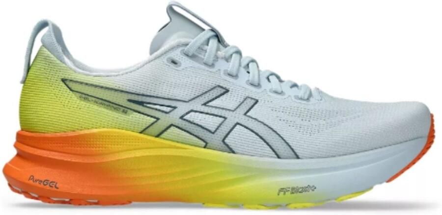 ASICS Gel-Kayano 32 Hardloopschoenen Heren Blauw dessin
