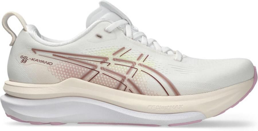 ASICS Women's Gel-Kayano 33 Hardloopschoenen wit purper