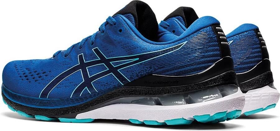 ASICS GEL-Kayano 28 Heren Sportschoenen Hardlopen Weg donkerblauw wit - Foto 6