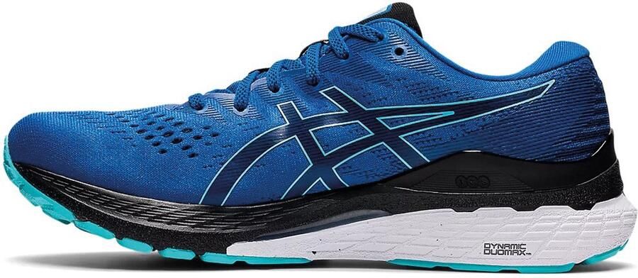 ASICS GEL-Kayano 28 Heren Sportschoenen Hardlopen Weg donkerblauw wit - Foto 8