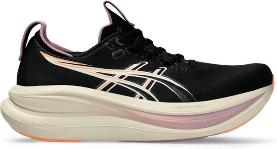 ASICS Women's Gel-Nimbus 28 Hardloopschoenen zwart purper - Foto 2