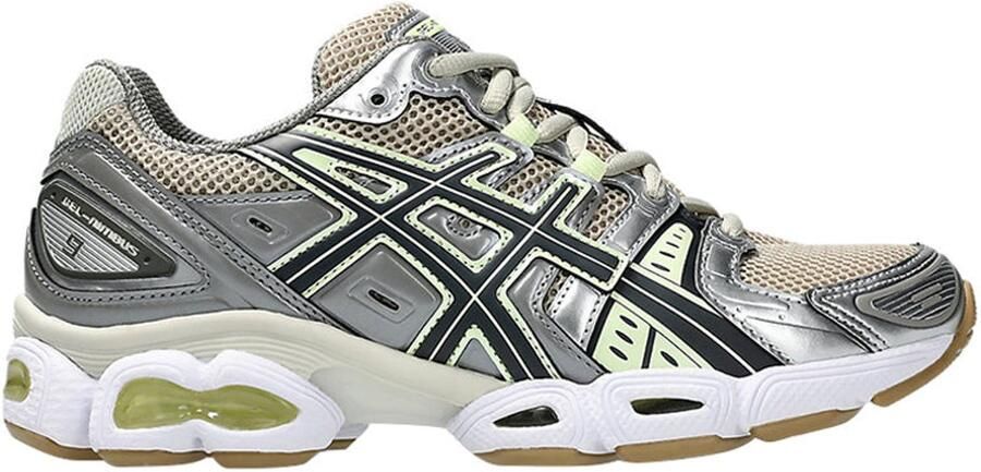 ASICS Gel-Nimbus 9 sneaker met mesh en metallic details