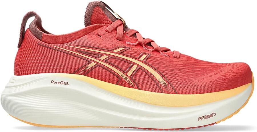 ASICS Gel Nimb Hardloopschoenen Clay Orange Dark Pink Dames
