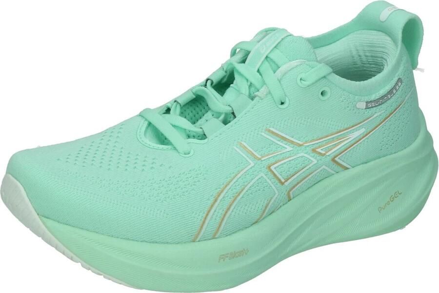 ASICS Women's Gel-Nimbus 26 Hardloopschoenen turkoois groen