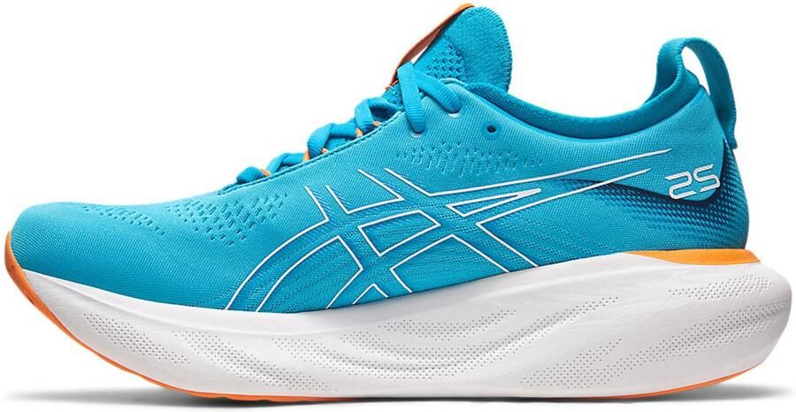 ASICS Gel-Nimb Hardloopschoenen Island Blue Sun Peach Heren - Foto 4