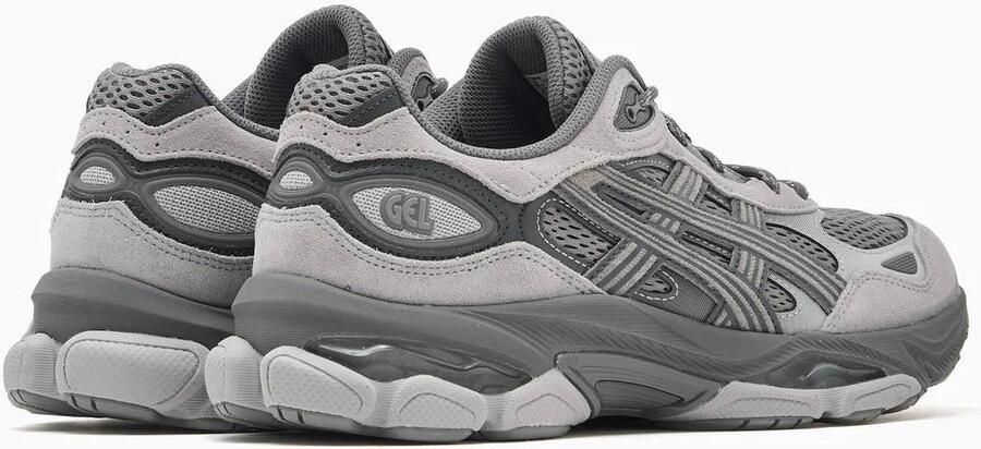 Asics GEL-NYC 2.0 Clay Grey Cement Grey Mesh Unisex