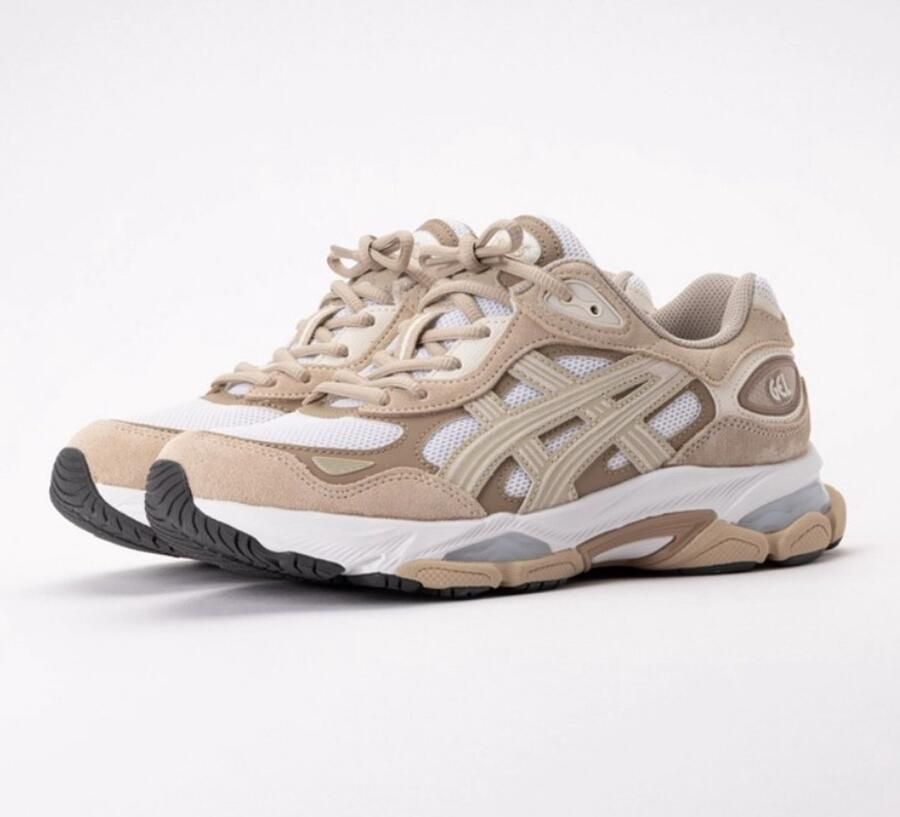 ASICS Gel-NY Sneakers Heren White Feather Grey Wit Grijs - Foto 2