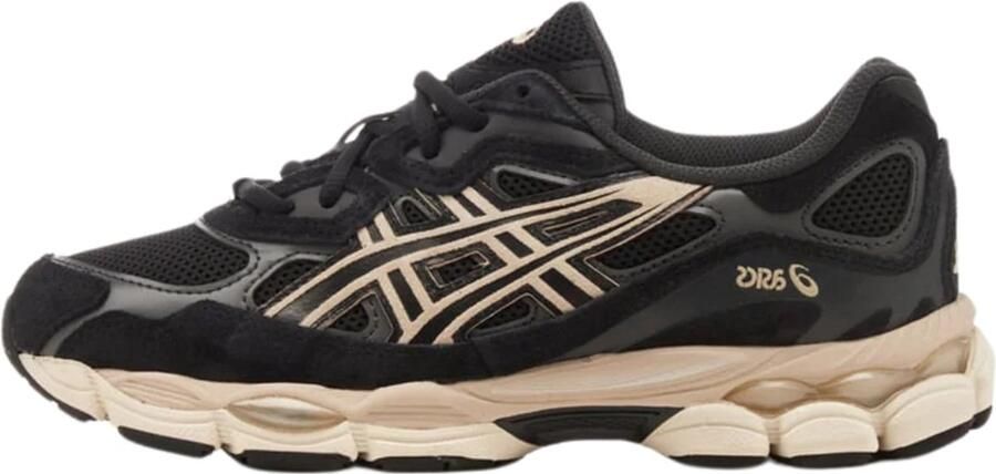 ASICS Moderne hardloopschoenen geïnspireerd op iconische ontwerpen Black