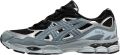 Asics GEL-NYC | Black Fjord Grey Zwart Mesh Lage sneakers Unisex - Zwart