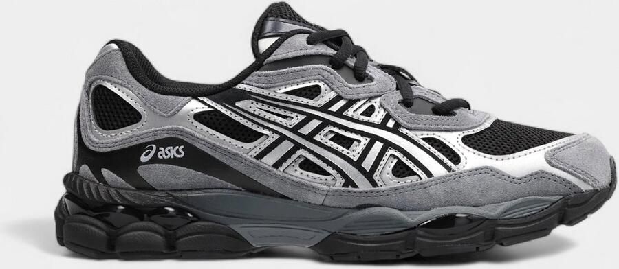 ASICS Lage Sneakers Gel-NYC Black Pure Silver Grey