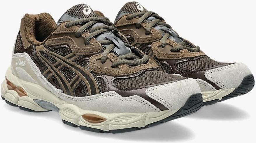 ASICS GEL-NYC Brown Storm Sneakers Bruin Lifestyle Sneaker