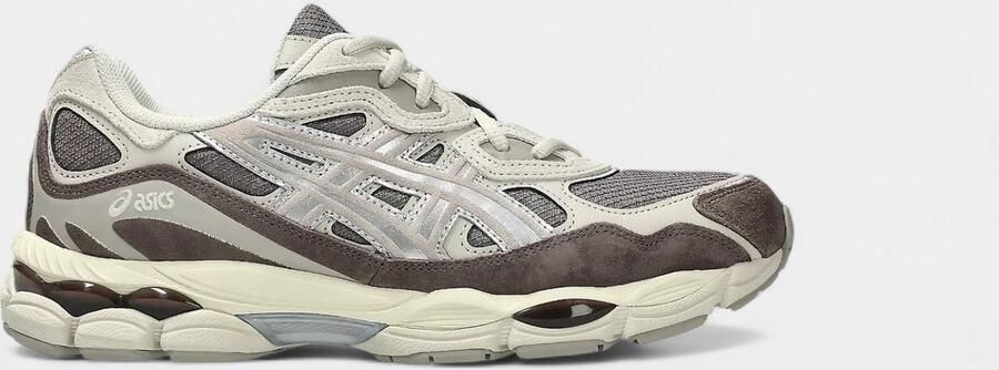 ASICS GEL-NYC Sneakers Dames Bruin Mesh Synthetisch