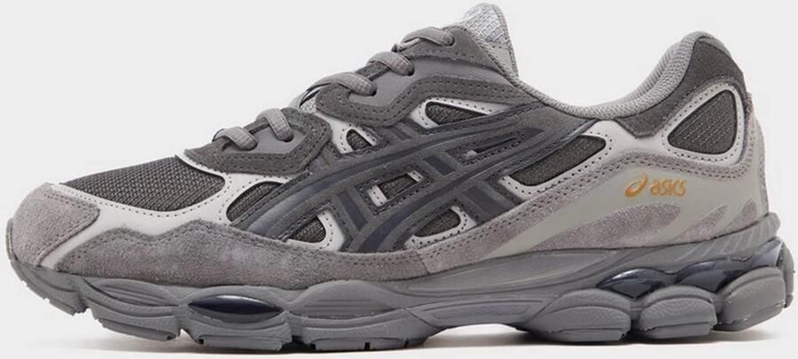 ASICS Gel-Nyc Obsidian Grey Obsidian Grey- Sneakers Unisex Grijs Oranje - Foto 2