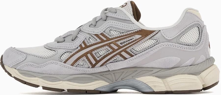 Asics GEL-NYC Cream Ce t Grey Suede Unisex