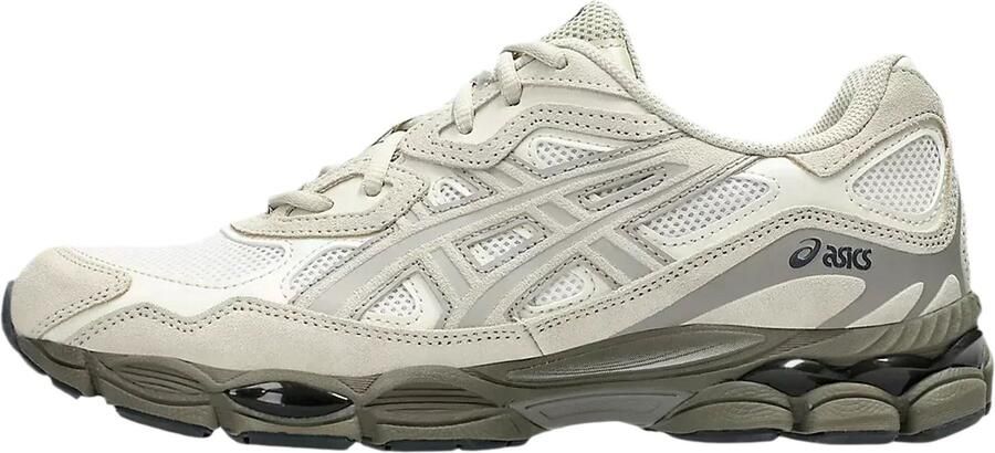 ASICS GEL-NYC Schoenen Wit Maat: 41.5 Mesh Synthetisch Foot Locker