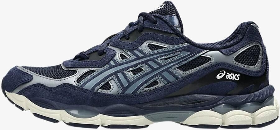 ASICS GEL-NYC Heren Schoenen Blauw Maat: 41.5 Suède Foot Locker - Foto 2